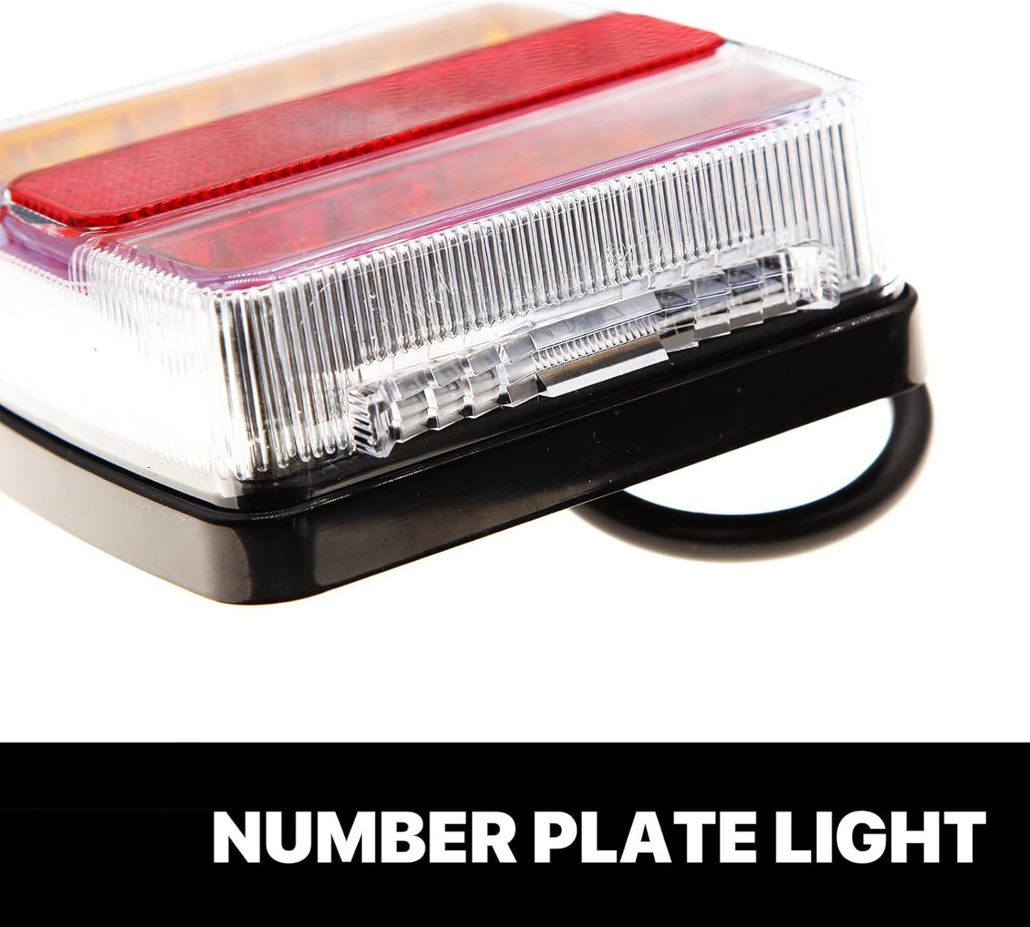 Waterproof LED trailer tail light kit in wet conditions