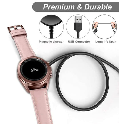USB Charger For Samsung Galaxy Watch 3 4 5 Active 1 2 3
