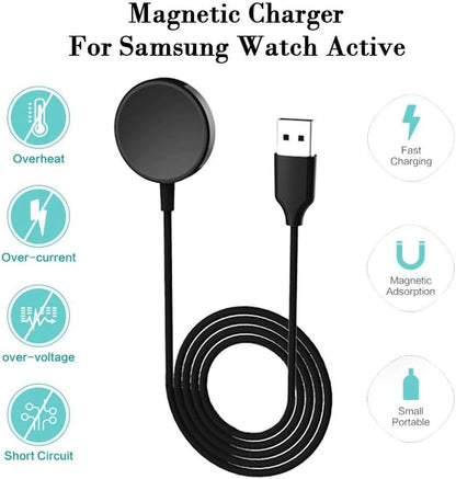 USB Charger For Samsung Galaxy Watch 3 4 5 Active 1 2 3