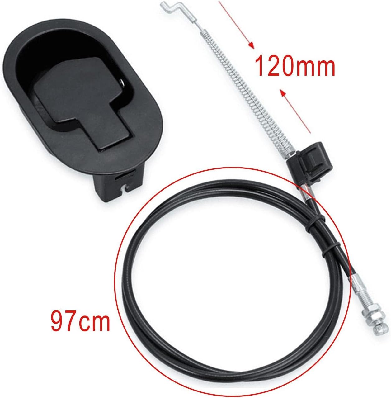 Top angle of aluminium alloy sofa lounge recliner handle