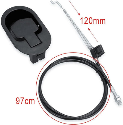 Top angle of aluminium alloy sofa lounge recliner handle