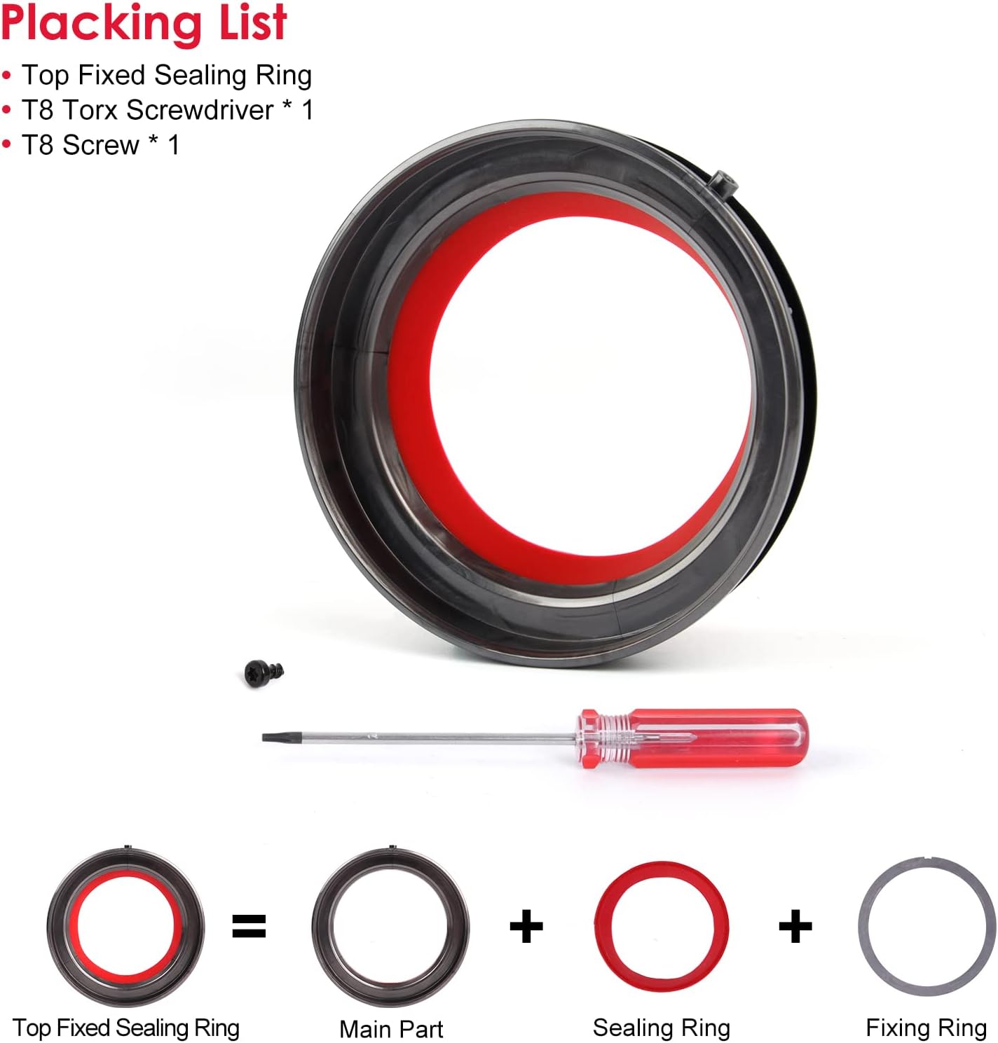 Top Fixed Sealing Ring for Dyson V11 V15 SV14 SV15 SV22