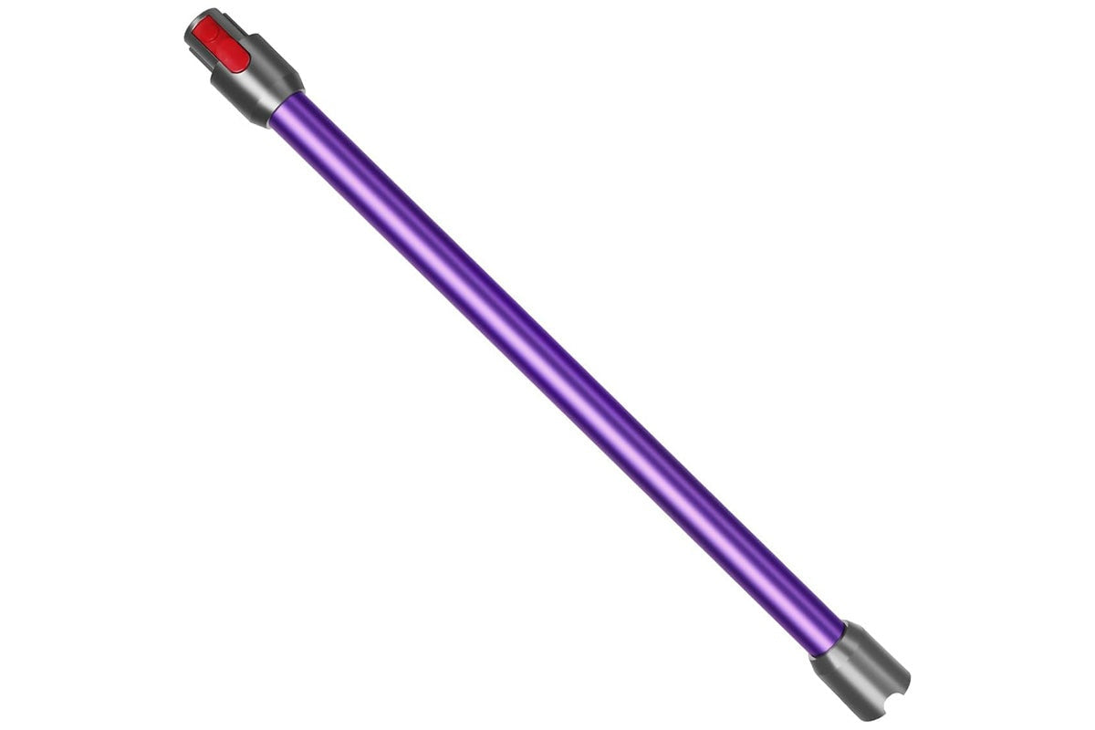 Close up of Dyson release wand quick release button