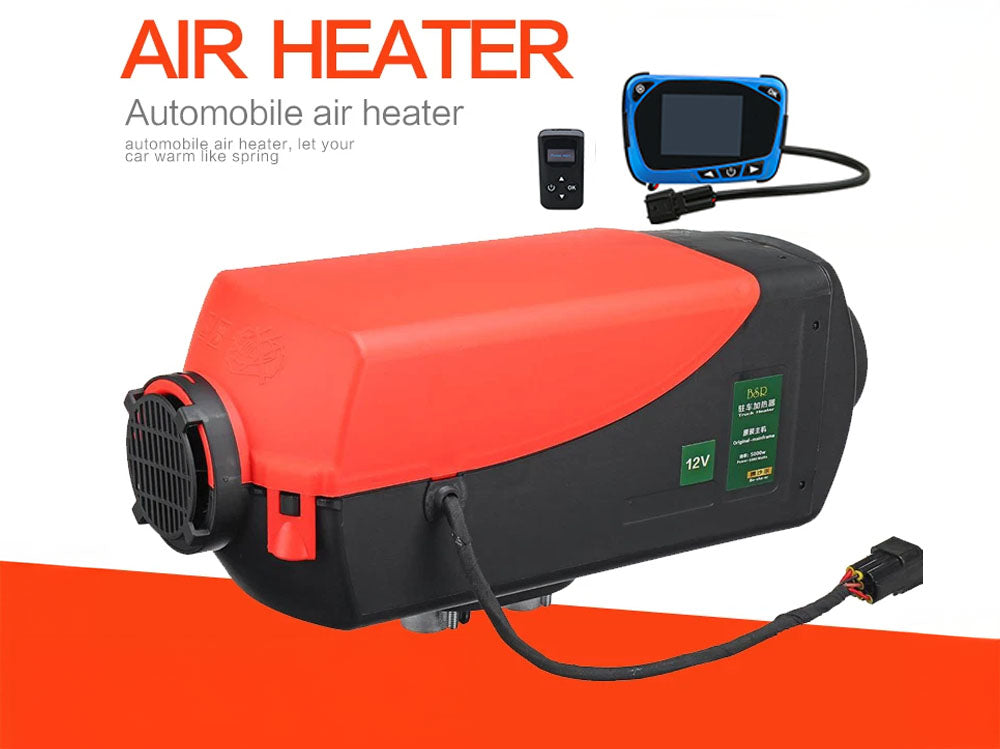 Diesel Air Warmer 2KW 12V operating in cold NZ outdoor conditions