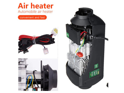 Diesel Air Warmer 2KW 12V fuel consumption label detail