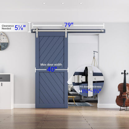 Barn door Hardware 2M Single Door
