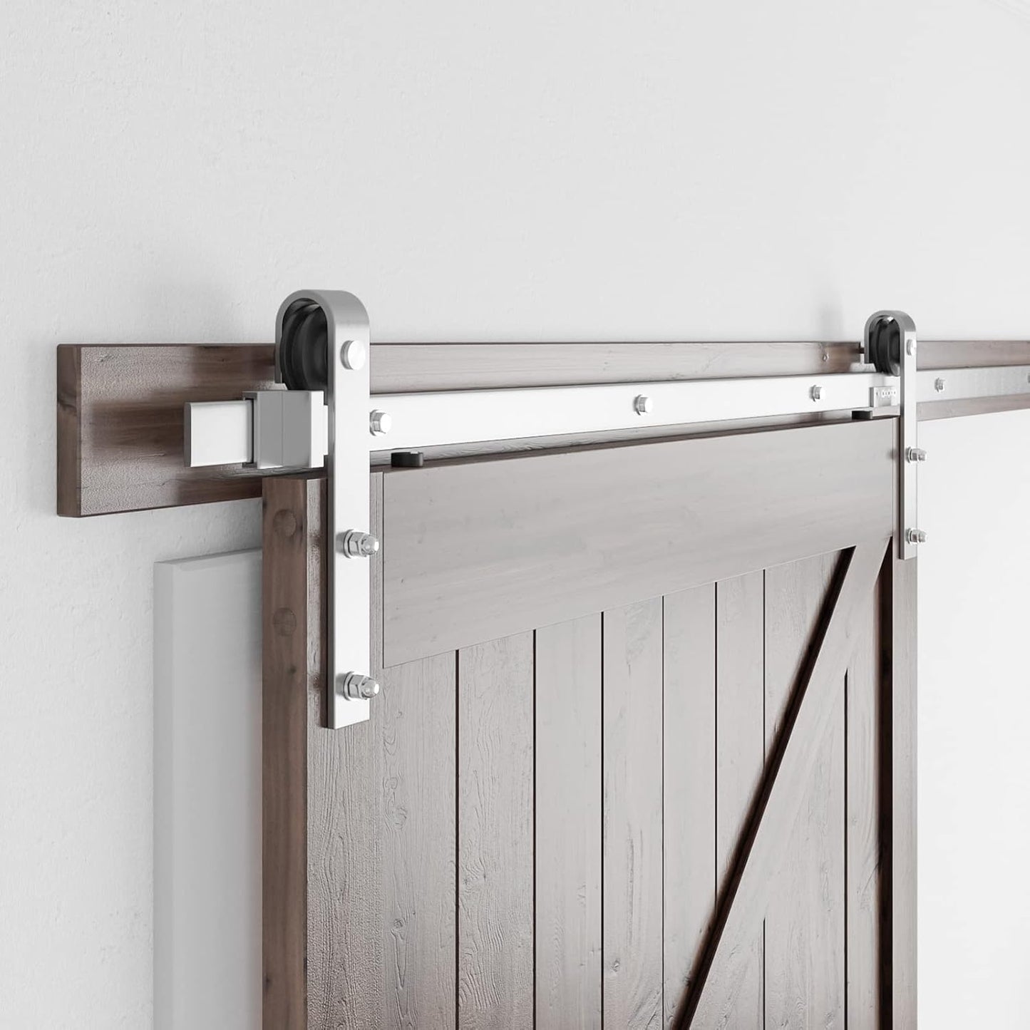 Wall spacers included with barn door hardware 25m kit