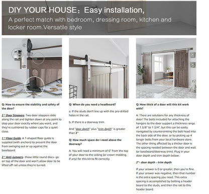 Barn door hardware installed on timber wall in NZ home