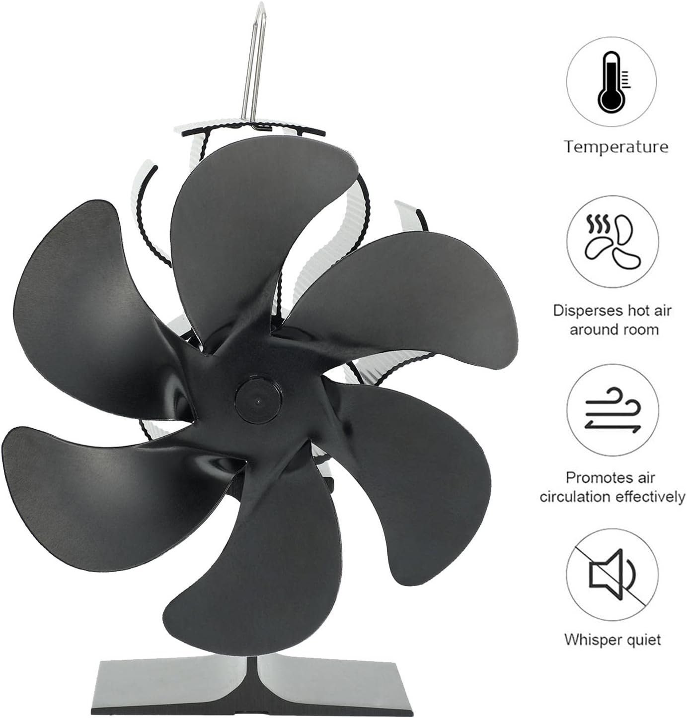 Heat Powered Stove Fan