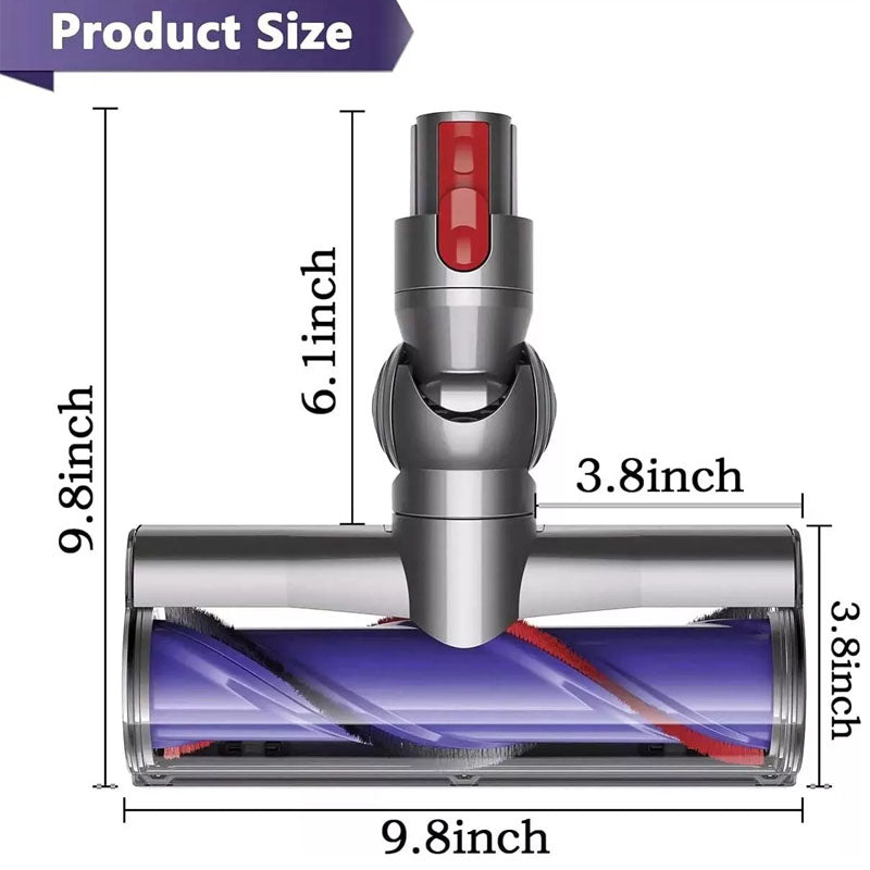 Dysons V7 V8 V10 V11 V15 Vacuum Cleaners Brush Head Compatible Replacement