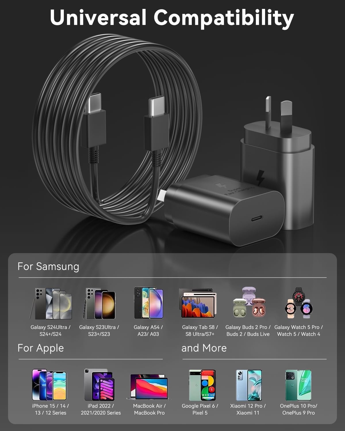 Samsung Fast Charger Compatible
