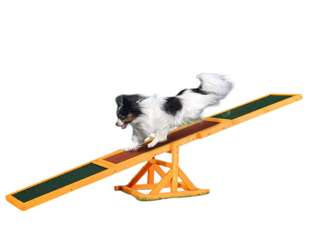 Wooden Dog Agility Seesaw for Training and Exercise
