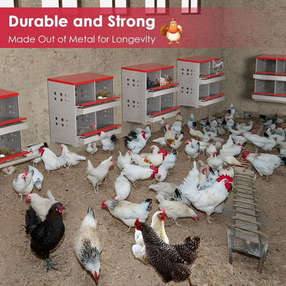 Chicken Nesting Box 4 nests