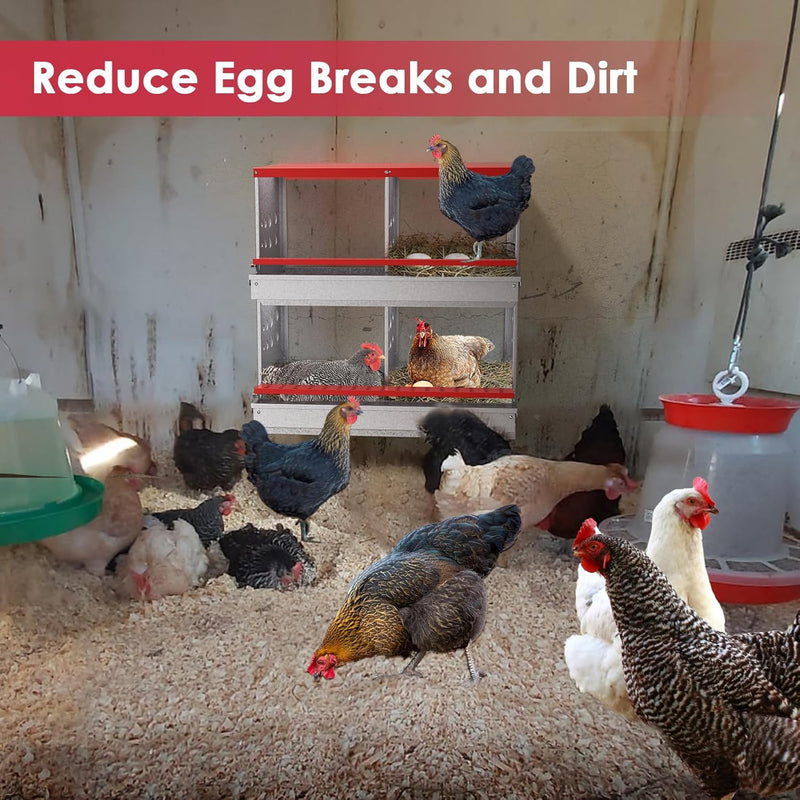 Chicken Nesting Box 4 nests