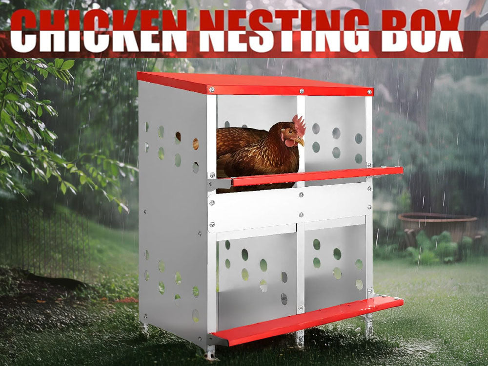 Chicken Nesting Box 4 nests