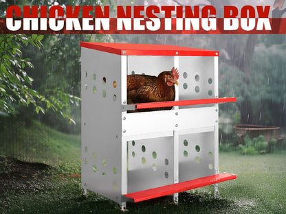Chicken Nesting Box 4 nests