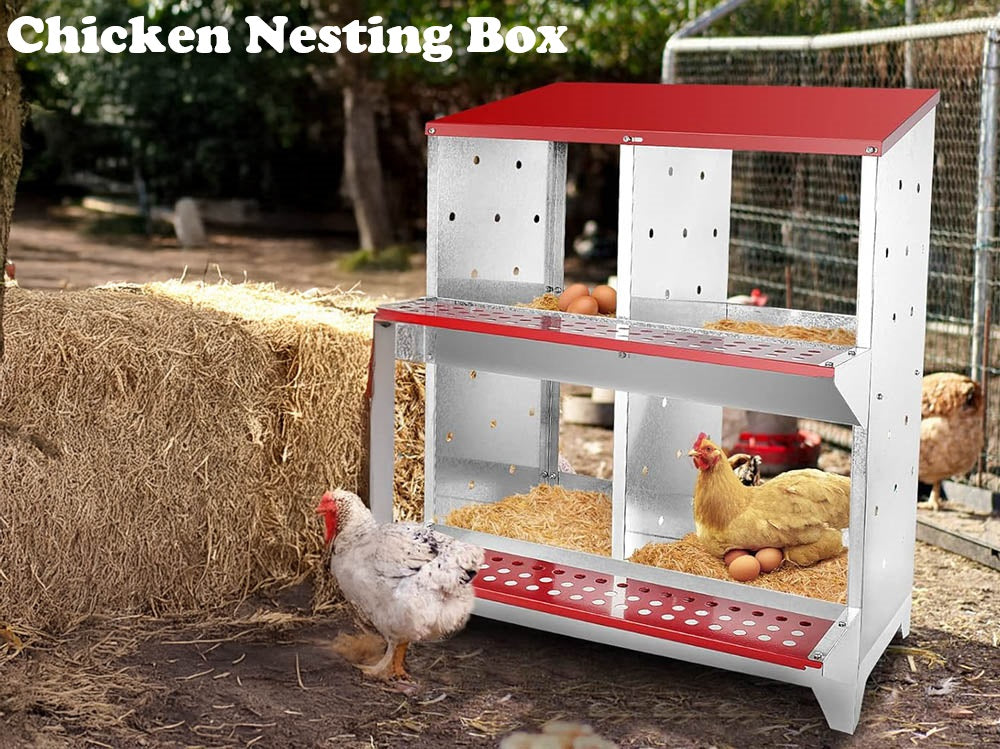 Chicken Nesting Box 4 nests