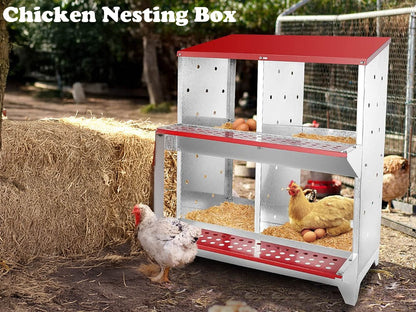 Chicken Nesting Box 4 nests