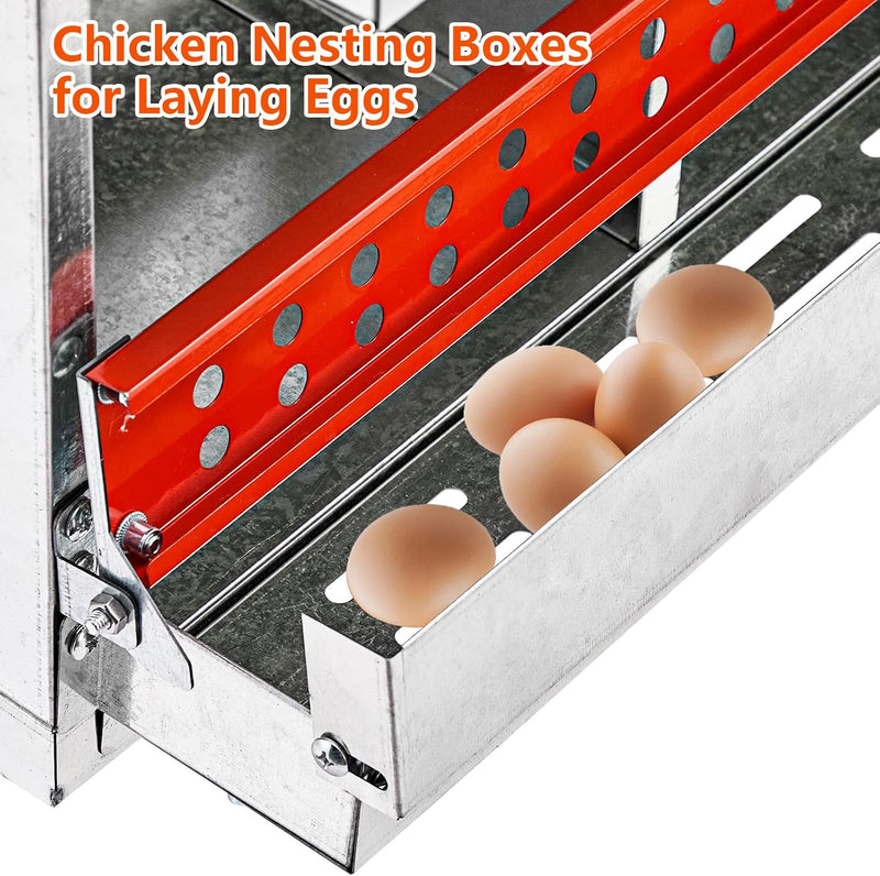 Chicken Nesting Box Egg Perch