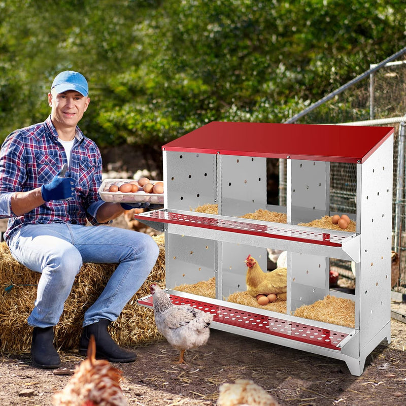 Chicken Nesting Box Egg Perch