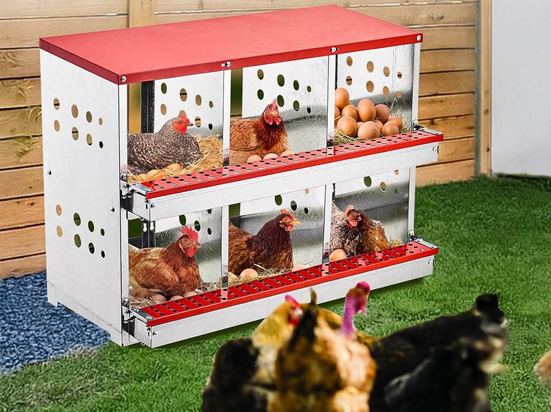 Chicken Nesting Box Egg Perch