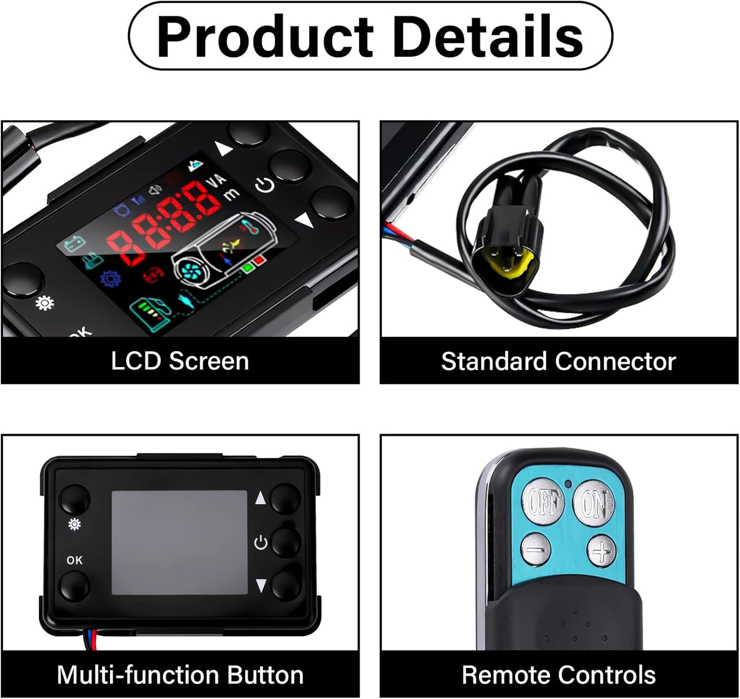 Diesel Air Heater Controller & Switch