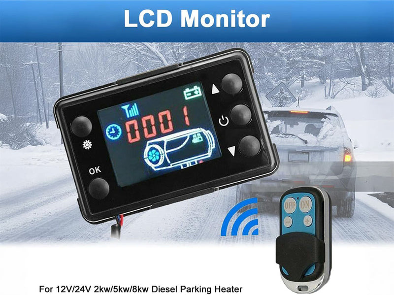 Diesel Air Heater Controller & Switch