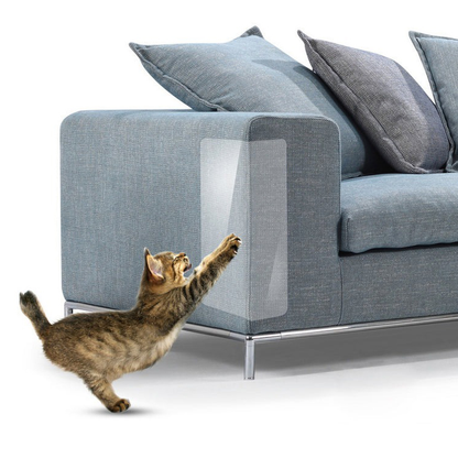 4PCS Pet Cat Anti Scratch Guard Mat