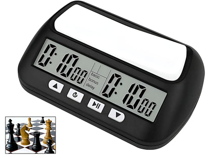 Chess Clock Digital Chess Timer Professional for Board Games