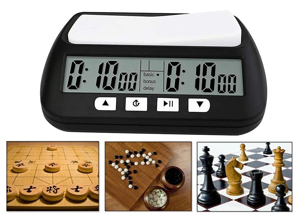 Chess Clock Digital Chess Timer Professional for Board Games