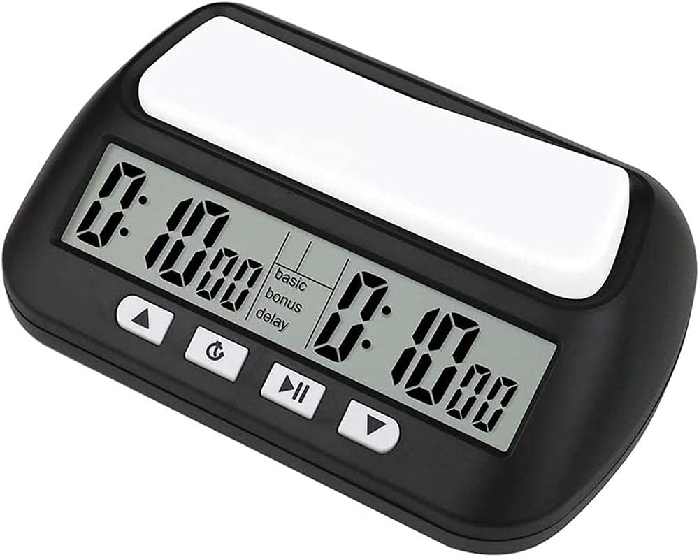 Chess Clock Digital Chess Timer Professional for Board Games