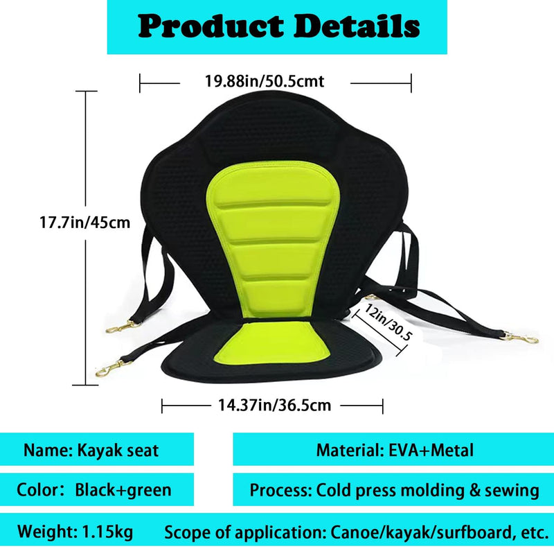 Kayak Seat with Storage Bag