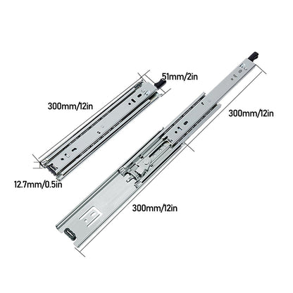 12" Drawer Slides Runner