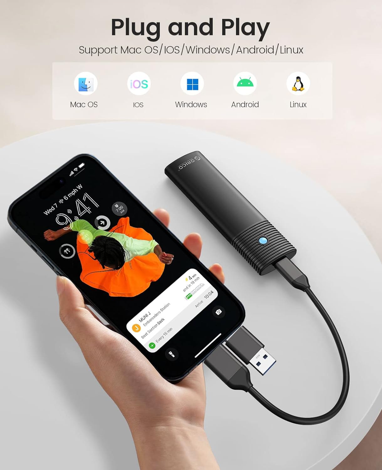 SSD Hard Drive Enclosure New