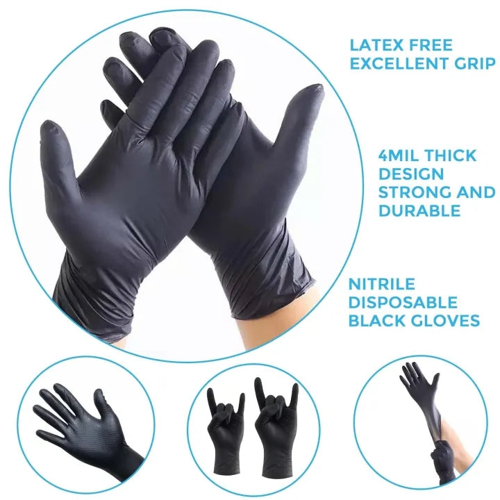 Nitrite Medium Disposable Gloves  100x