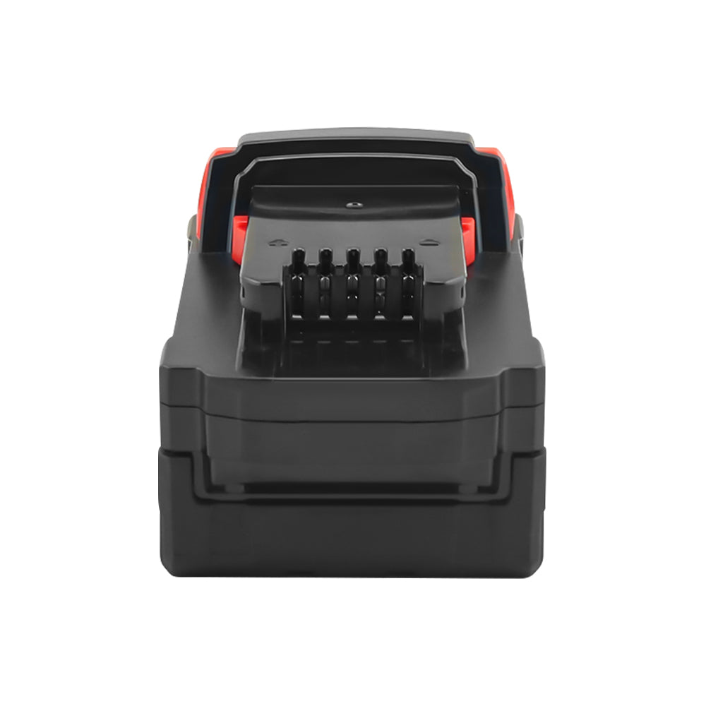 Milwaukee M18 18V battery used on construction site