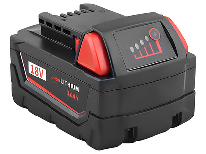 Milwaukee M18 18V 3.0Ah Battery Compatible Replacement