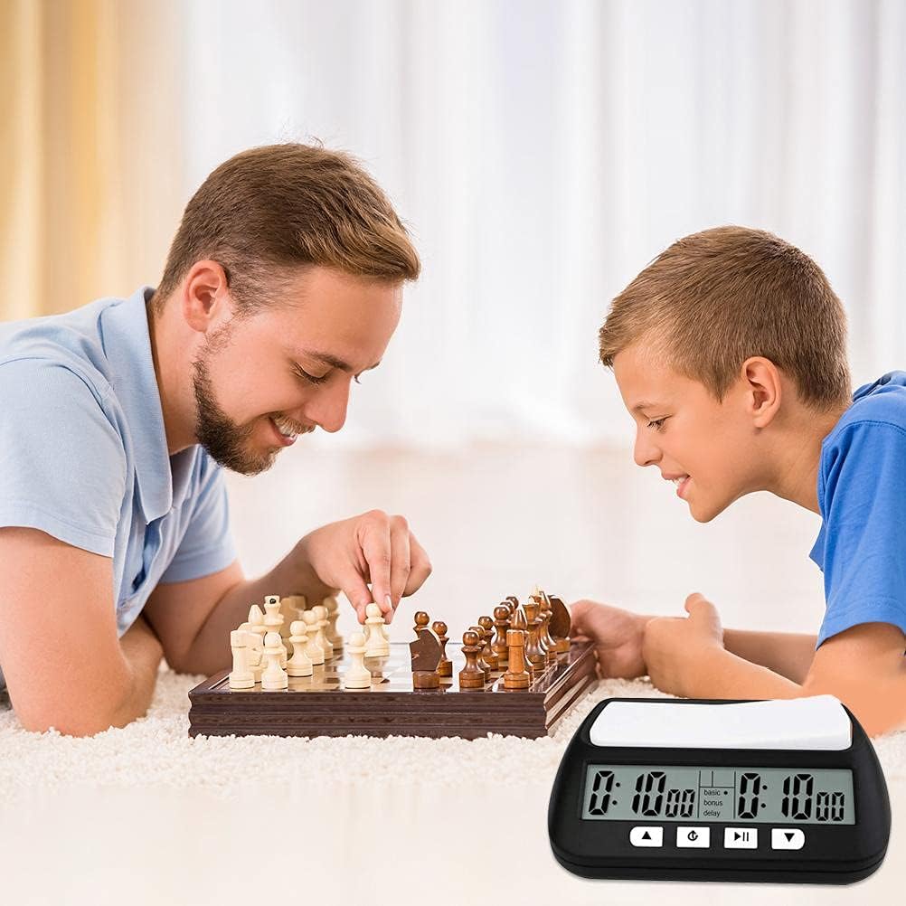 Chess Clock Digital Chess Timer Professional for Board Games