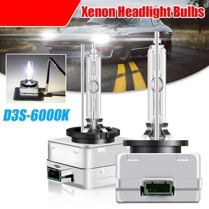 Xenon HID Headlight Bulbs 6000K D3S