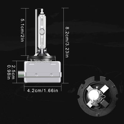 Xenon HID Headlight Bulbs 6000K D3S