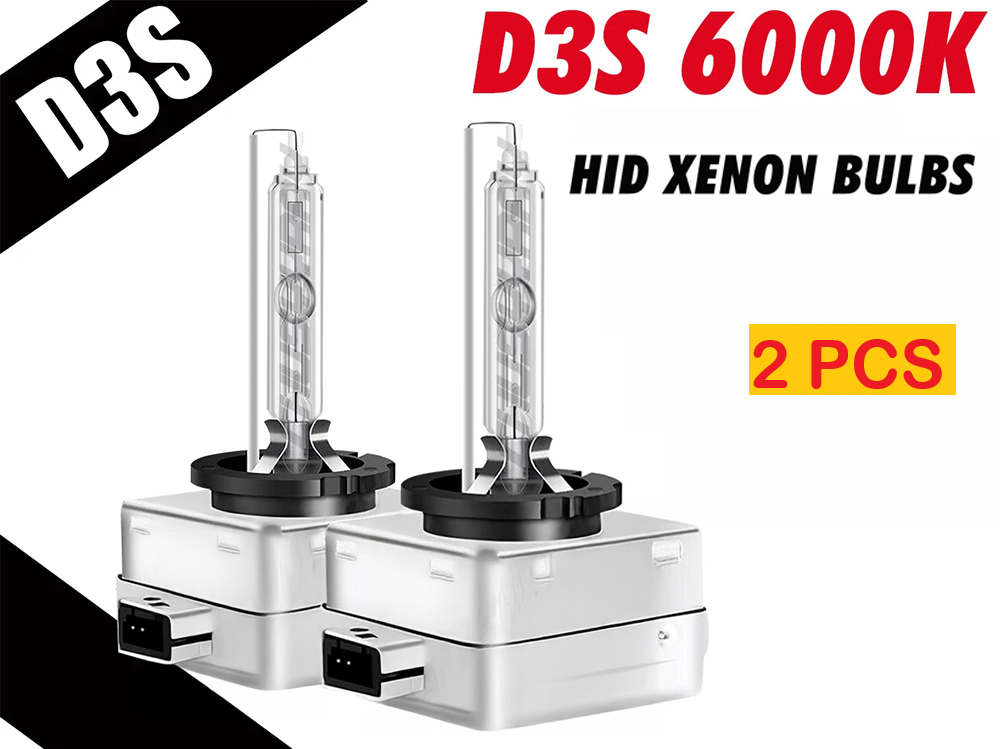Xenon HID Headlight Bulbs 6000K D3S