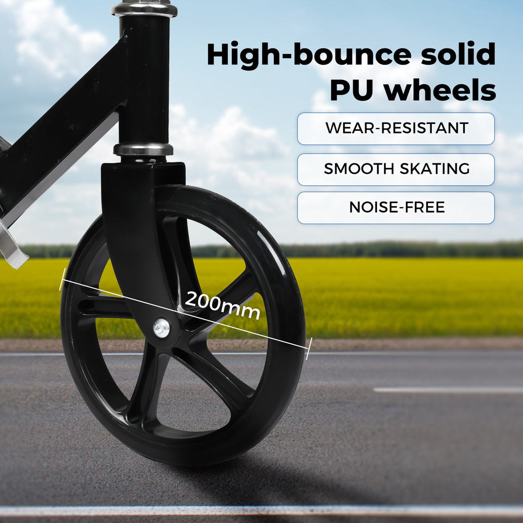 Kids scooter height adjustable adjustable handlebar height settings