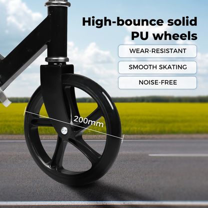 Kids scooter height adjustable adjustable handlebar height settings