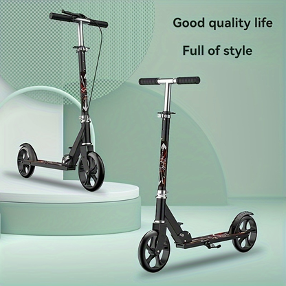 Kids scooter height adjustable lightweight aluminium frame