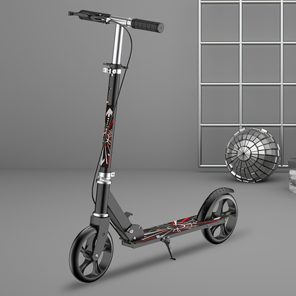 Kids scooter height adjustable lightweight aluminium frame