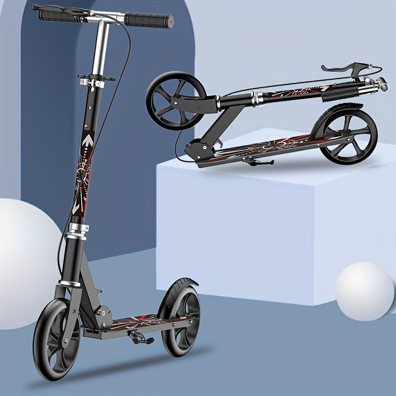 Kids scooter height adjustable lightweight aluminium frame