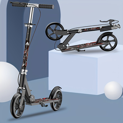 Kids scooter height adjustable lightweight aluminium frame