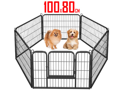 Dog Play Pen 6 Panel Playpen