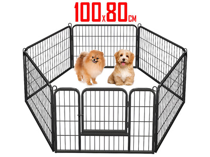 Dog Play Pen 6 Panel Playpen