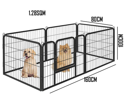 Dog Play Pen 6 Panel Playpen